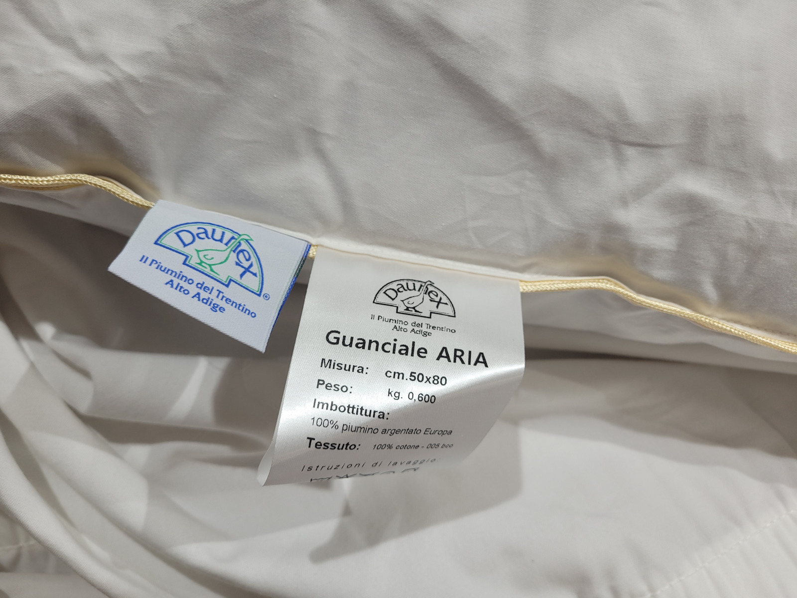 ΜΑΞΙΛΑΡΙ ΝΕΟΣΣΟΥ ΧΗΝΑΣ ARIA ΜΑΛΑΚΟ 50x80c MADE IN ITALY