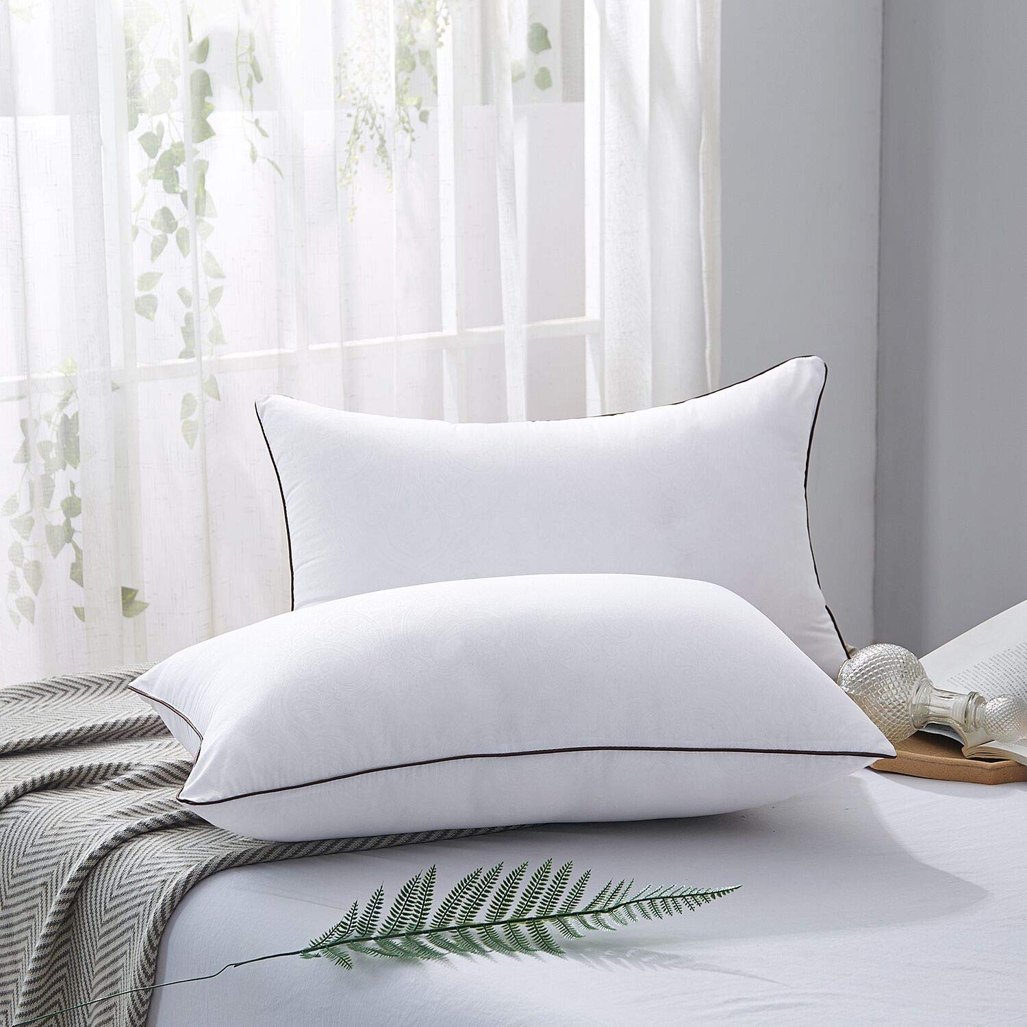  Μαξιλάρι Υπνου LUX  (900gr) 3D 100% cotton περκάλι 50x 70cm 